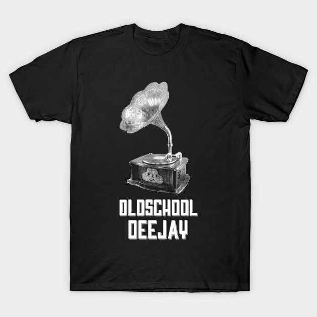 Oldschool Deejay T-Shirt by CHROME BOOMBOX